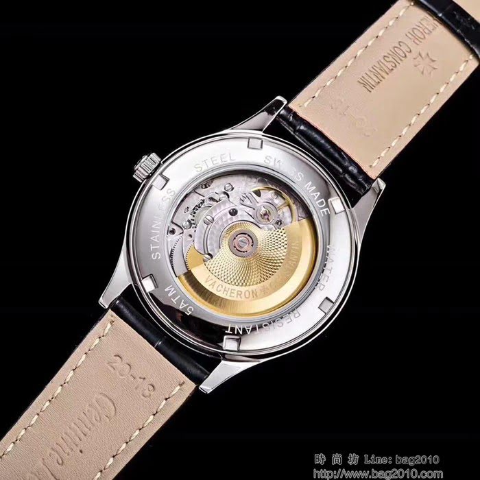 江詩丹頓 Vacheron Constantin 火爆上市 新款 六字位日月星晨功能 超級防水機芯 高檔男士腕表  wssb4873